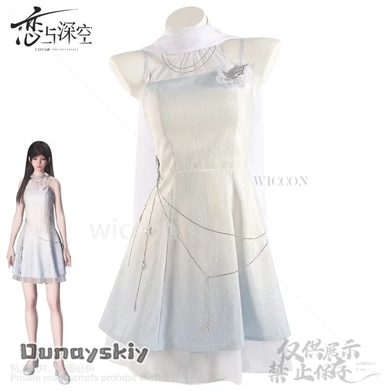 تأثيري أنيمي لعبة الحب والمساحة العميقة تأثيري البطلة مغامرة فوق الغيوم زي Fairycore فلوي فستان أنيق لوليتا مخصص