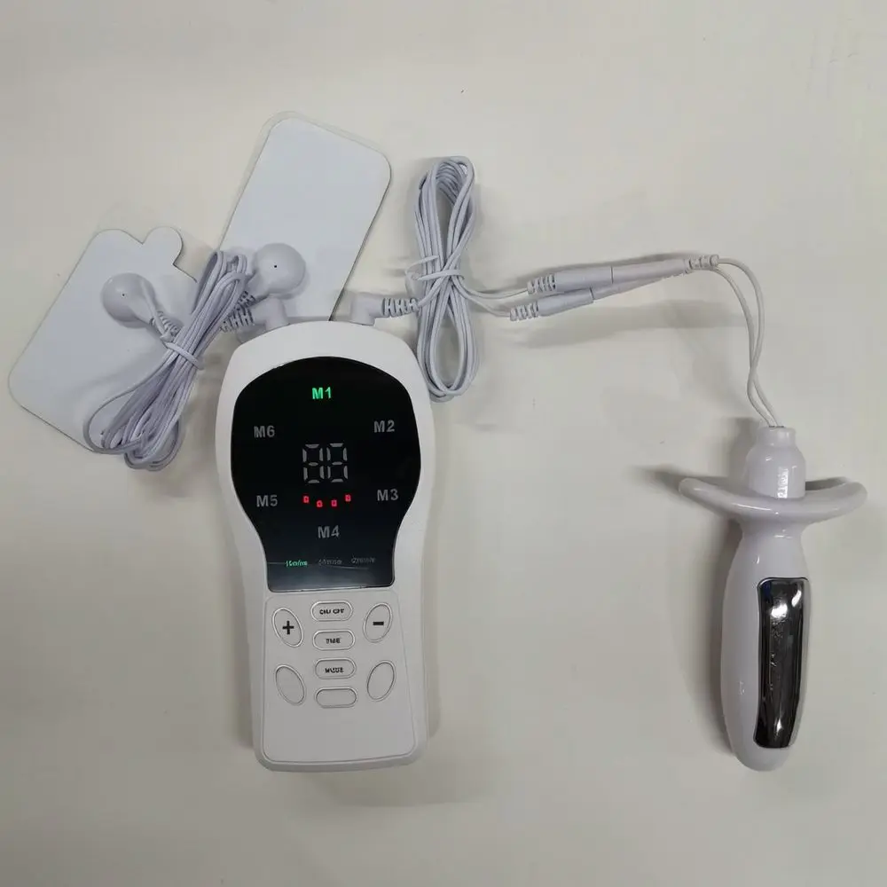 Rechargeable Pelvic Floor Muscle Exerciser Abdominal Recovery Device Vibration Massage Tool Portable Physical Therapy Stimulator