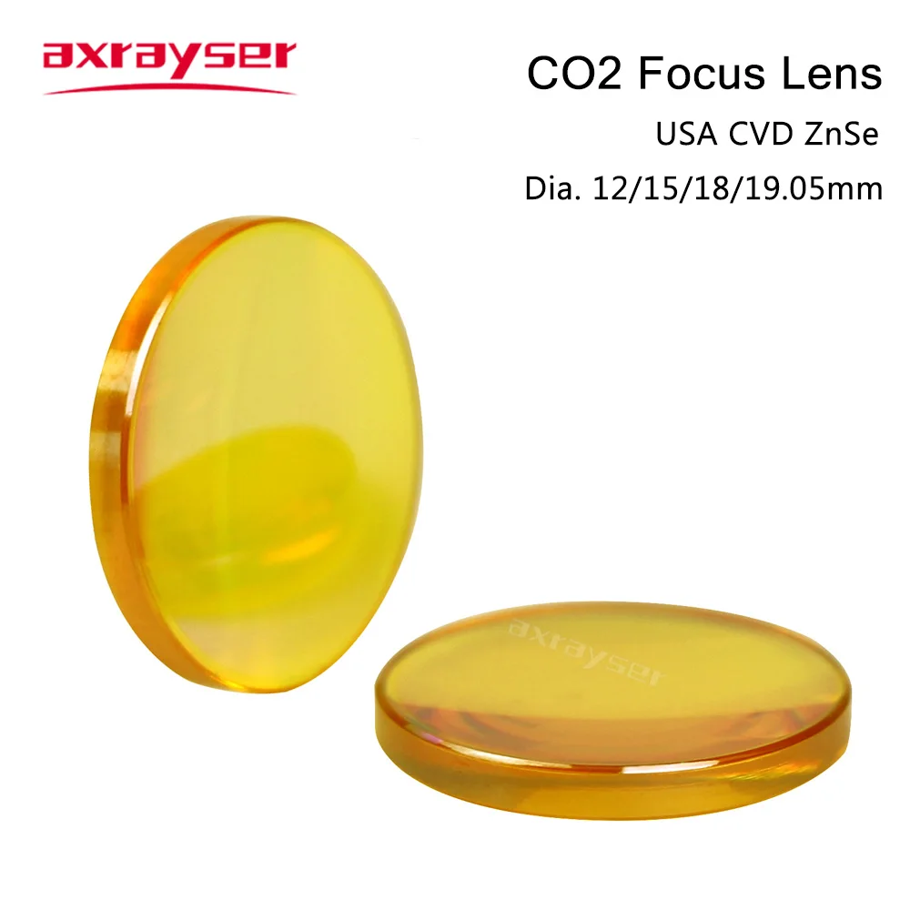 CO2-Laserlinse CVD ZnSe 15/20 mm F63.5 Fokussierung für Gravurschneidemaschine F38.1/50.8/63.5/76.2/101.6/127 mm Durchmesser 12/15/18/19.05 – Detail 6