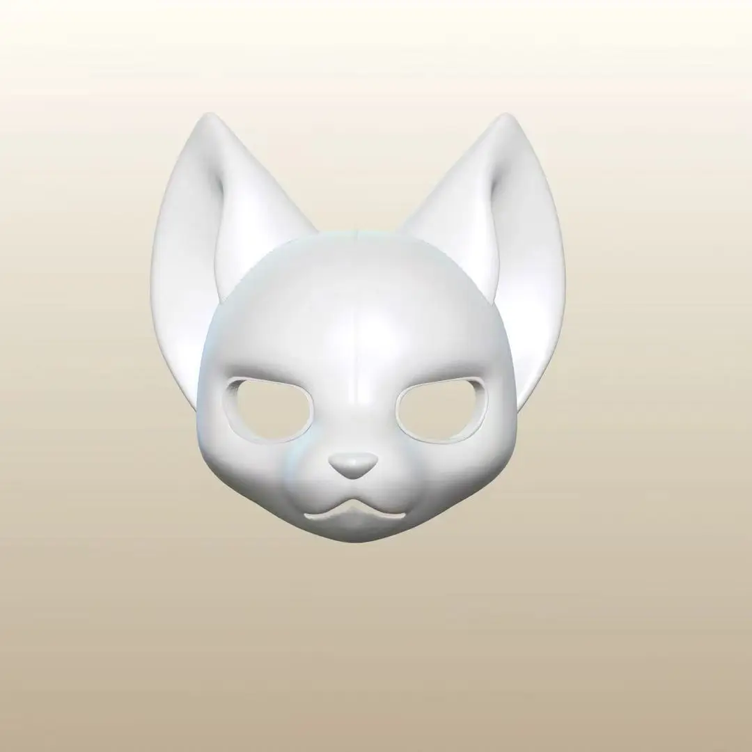 Fursuit Head Base Kemono Short Kiss Cute Canine Wolf Universal Animal Skull Furry 3D Printing DIY Anime Accessorie Cosplay Props