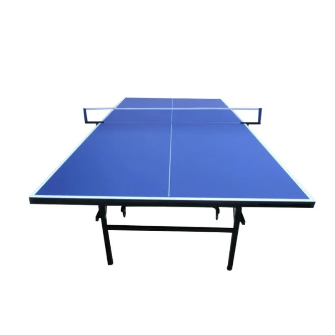 

Indoor/Outdoor Table Tennis Table Foldable Movable Standard Size Case MDF Material for Household Sports Training