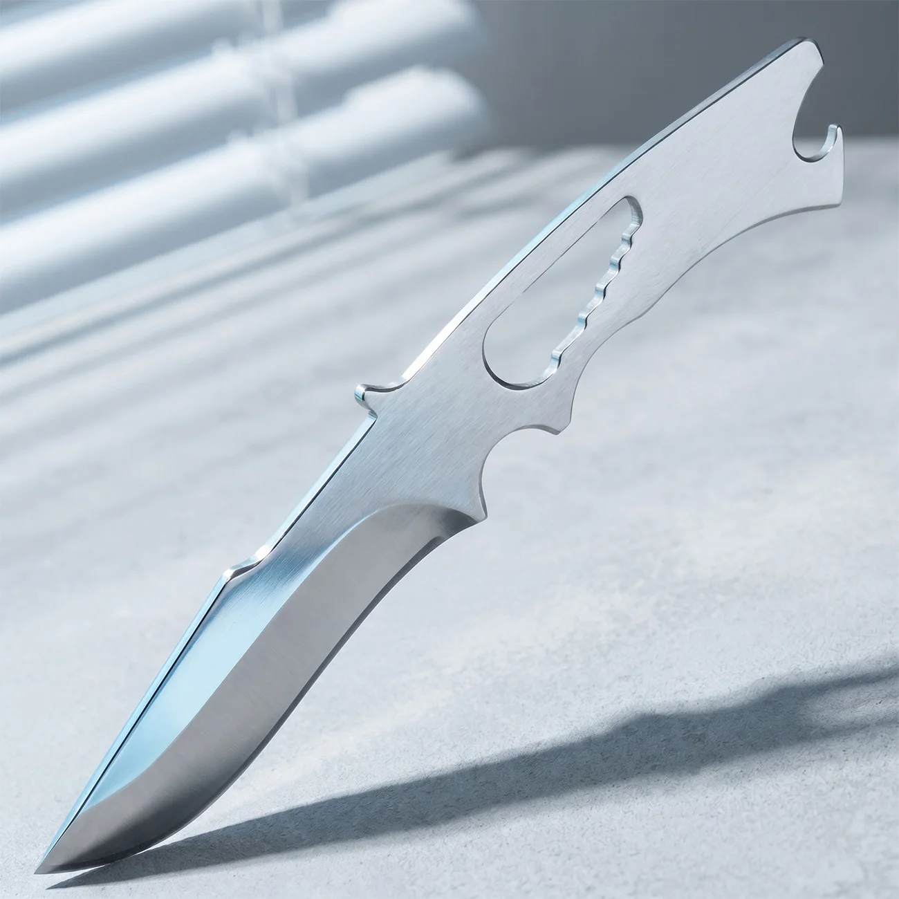 SHENJIU Mirror-polished multi-purpose knife, high-hardness bottle opener, steak knife, vegetable and fruit knife