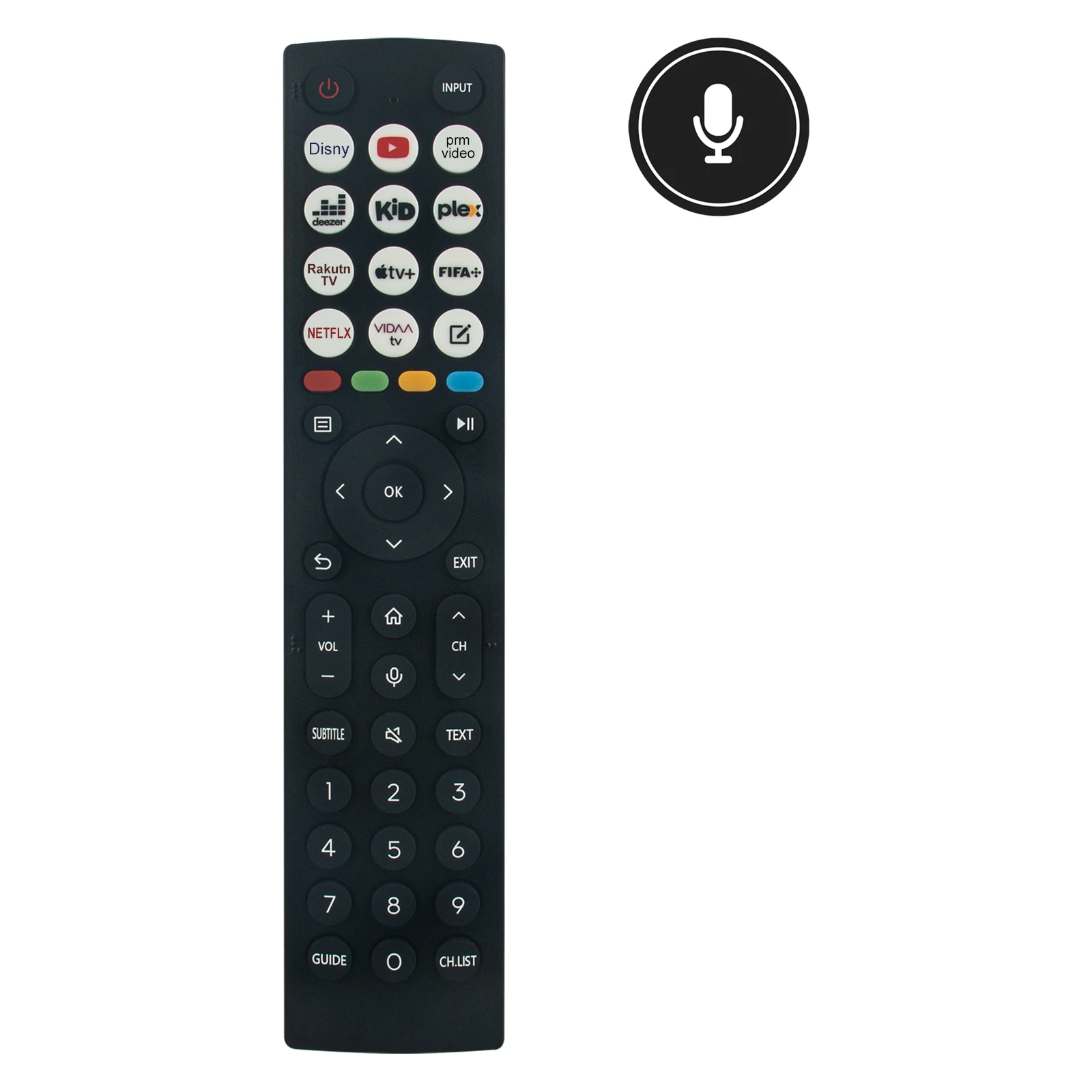 

New ERF2J36H Voice Relaced Remote Control Fit For HISENSE Smart TV Sub ERF2J36 55A6BG 65A6BG 70A6BG 75A6BG 85A6BG 43A6BG