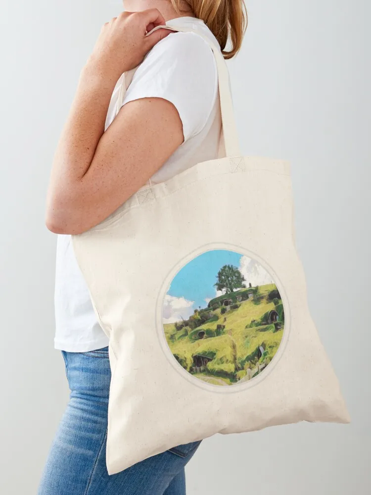 Round Doors III - Fantasy Tote Bag Cloth bag tote bag men's tote woman shopping bags foldable