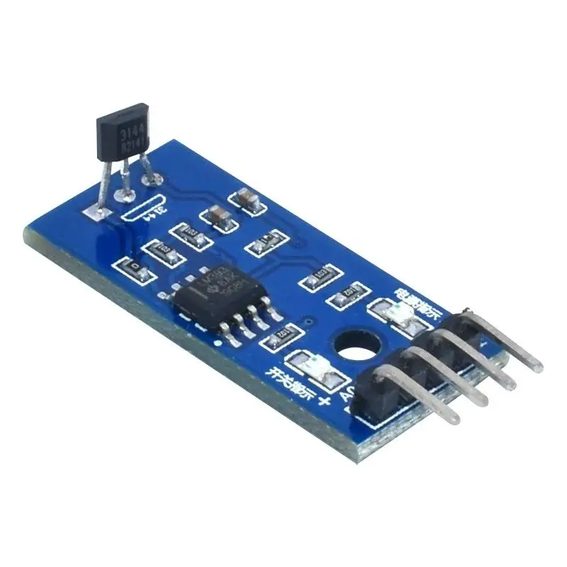 Accurate LM393 3144 Hall Sensor Module Scale Up Motor Speed Detection