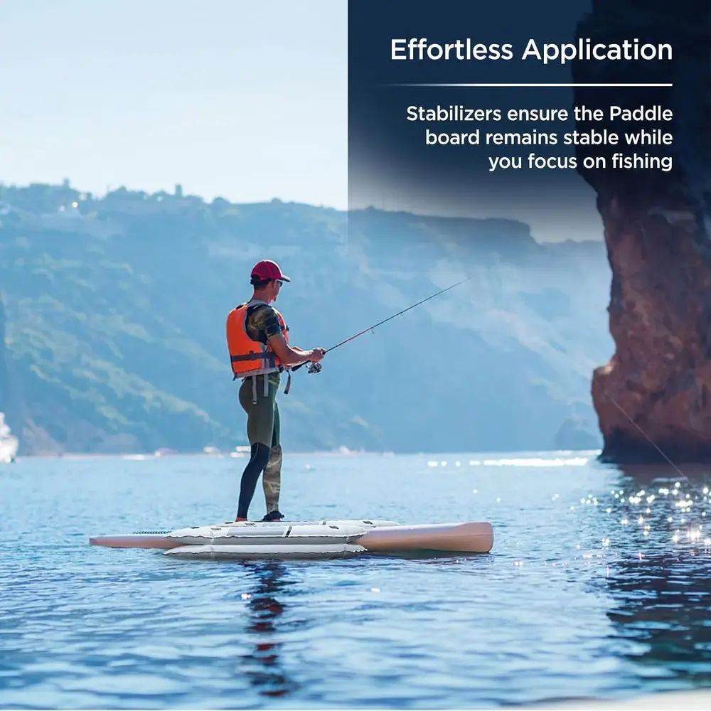 Stabilized SUP Boards for Balance Training, Suitable for Beginners, Kids, Fishing, Dogs, Yoga (Heavy-Duty PVC)