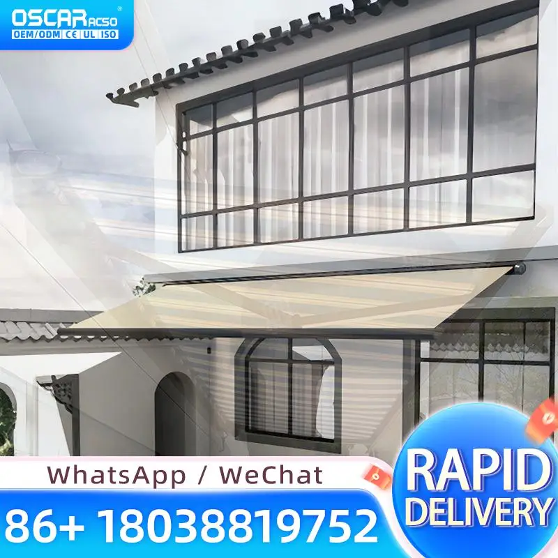 Motor Control Switch s Parts Aluminium Folding Awning Outdoor Balcony Patio Garden Retractable Awning