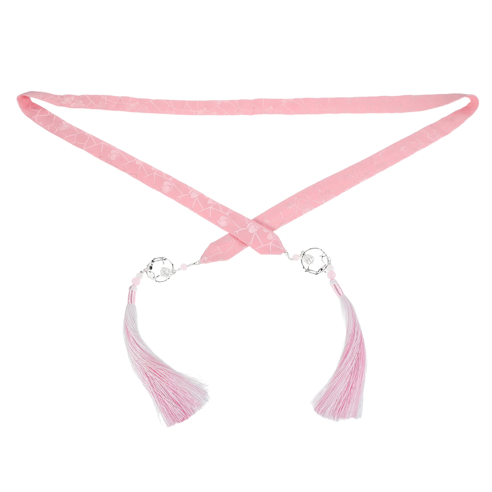 

Ancient Costume Hairband Girls Hanfu Dress Style Headdress Forehead Tassel Chain Chinese Children's Accessories