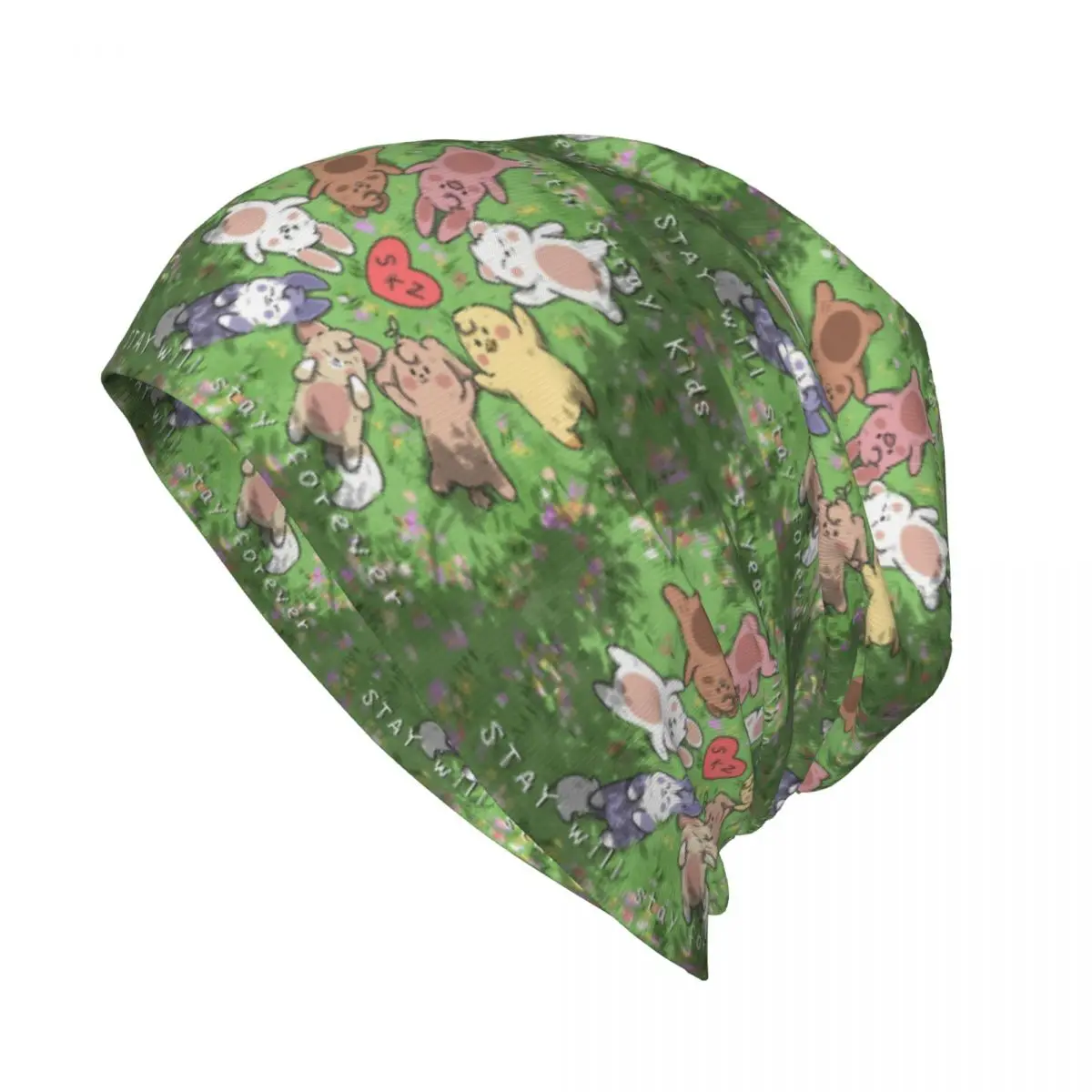 Skz 5th الذكرى للجنسين الكبار بيني قبعات محبوك بونيه قبعة دافئة الهيب هوب الخريف الشتاء في الهواء الطلق Skullies القبعات