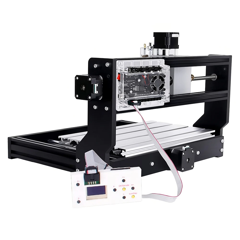 CNC 3018 PRO Laser Engraver Wood Router CNC Mini DIY Engraving Machine GRBL ER11 3 Axis Milling Cuting Machine For Wood PCB PVC