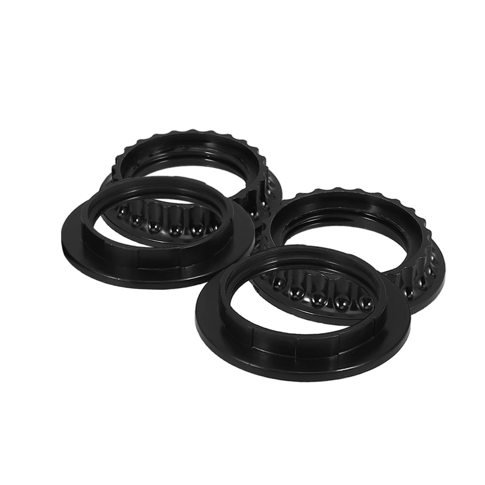

4pcs Lampshade Ring Accessories Durable 360 Degree Lamp Shade Collar Rings Ceiling Light Sockets Hanging Replacement Parts