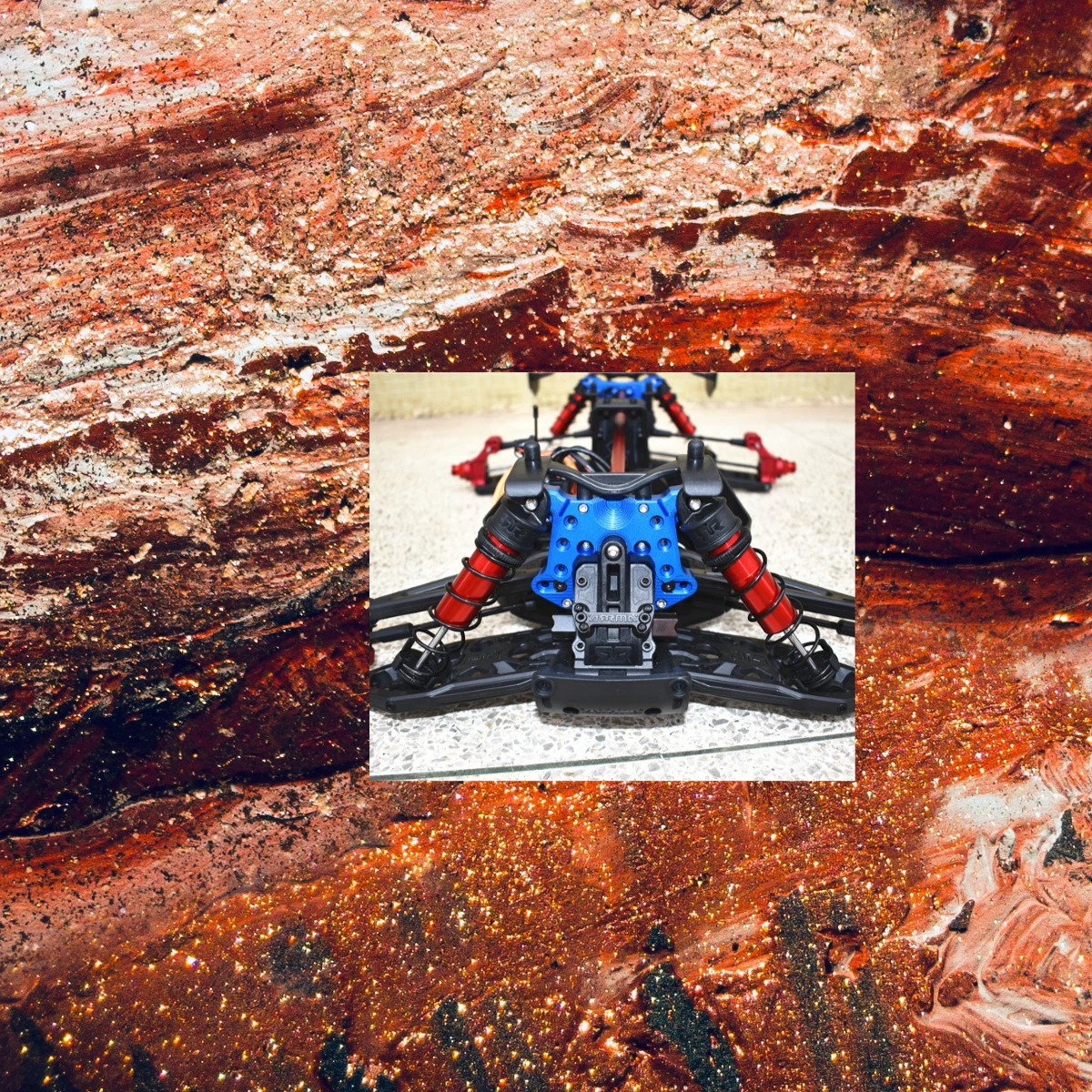 

GPM ARRMA 1/5 Kraton 8S / Kraton EXB / Outcast 8S ARA5810 Крепление переднего амортизатора из сплава