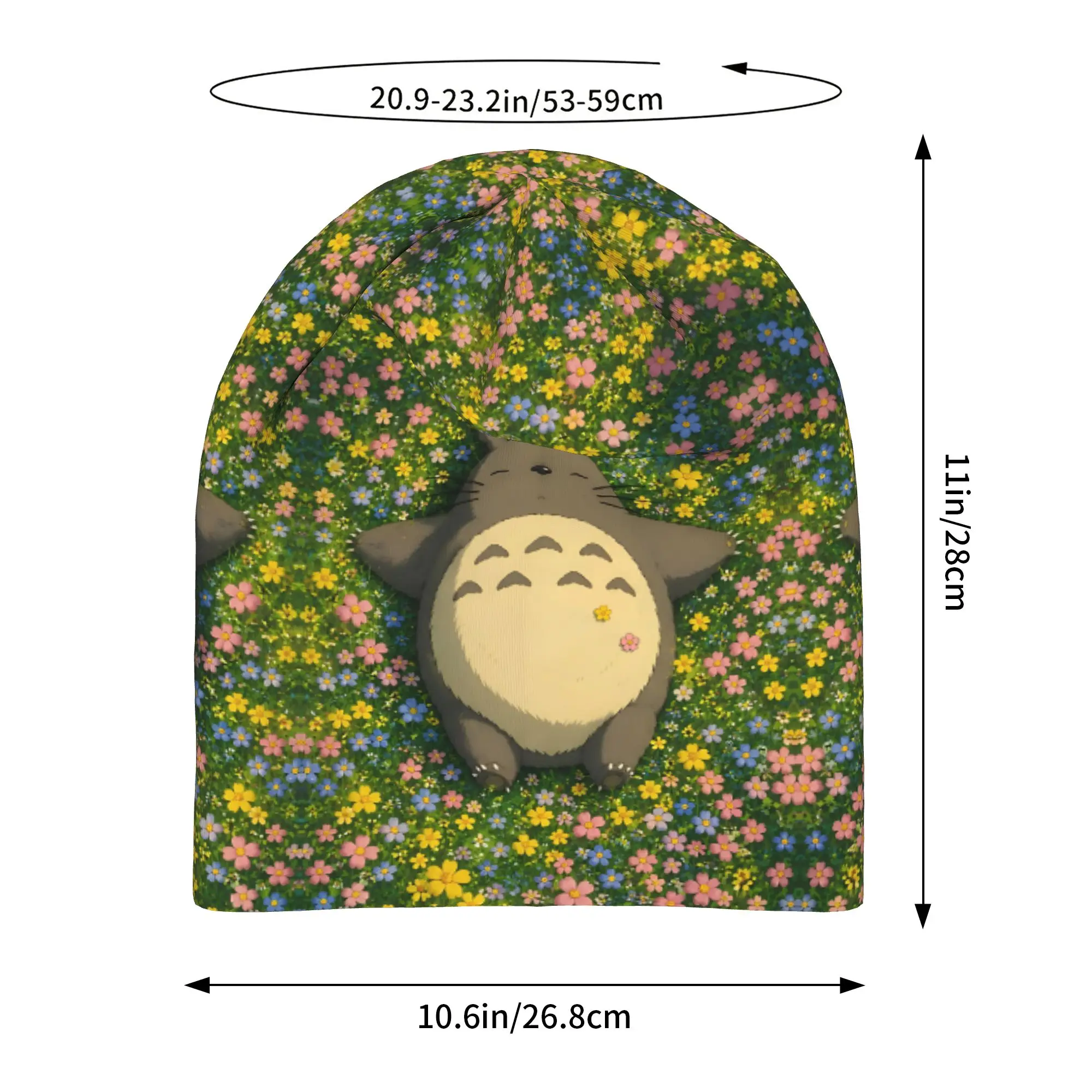 Autumn Styles Bonnet  Men Women's Thin Hat Anime My Neighbor Totoros Summer Cap Street Skullies Beanies Caps
