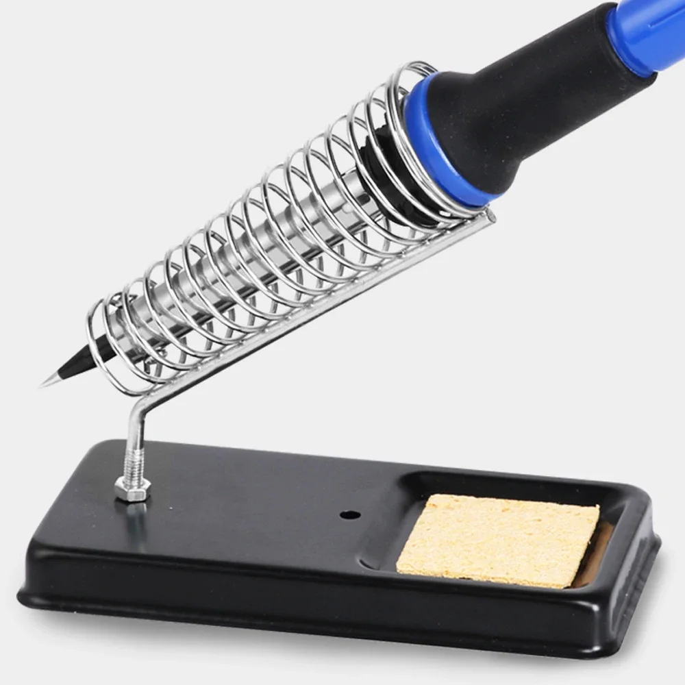 

Holder Electric Soldering Iron Repair Tool with 10/20Pcs Solder Cleaning Sponge Stand Iron Bracket Welding Accessories