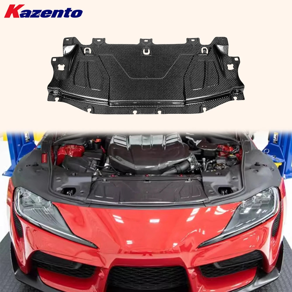 

For Toyota GR Supra A90 OE Style Carbon Fiber Radiator Plate Cooling Panel