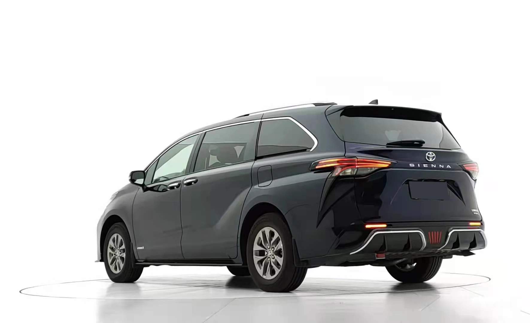 For 2020-2022 Toyota Sienna Upgrade Dream Drama Style Body Kits Front Bumper Grille Front Lip Rear Lip Perfect Fitment - Image 4