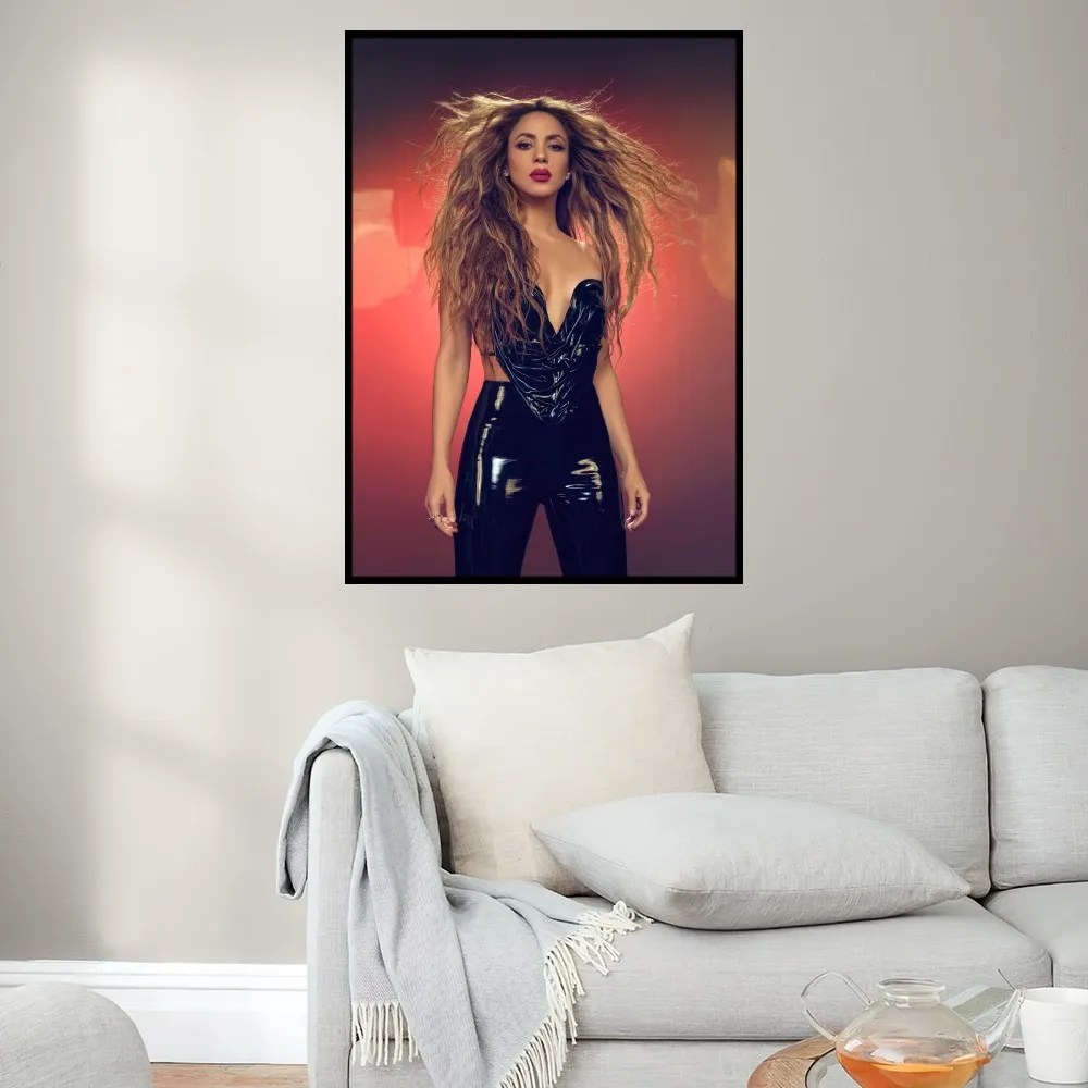 Colombian Singer Shakira Las Mujeres Ya No Lloran Poster Prints Wall Painting Bedroom Living Room Decoration Office Home