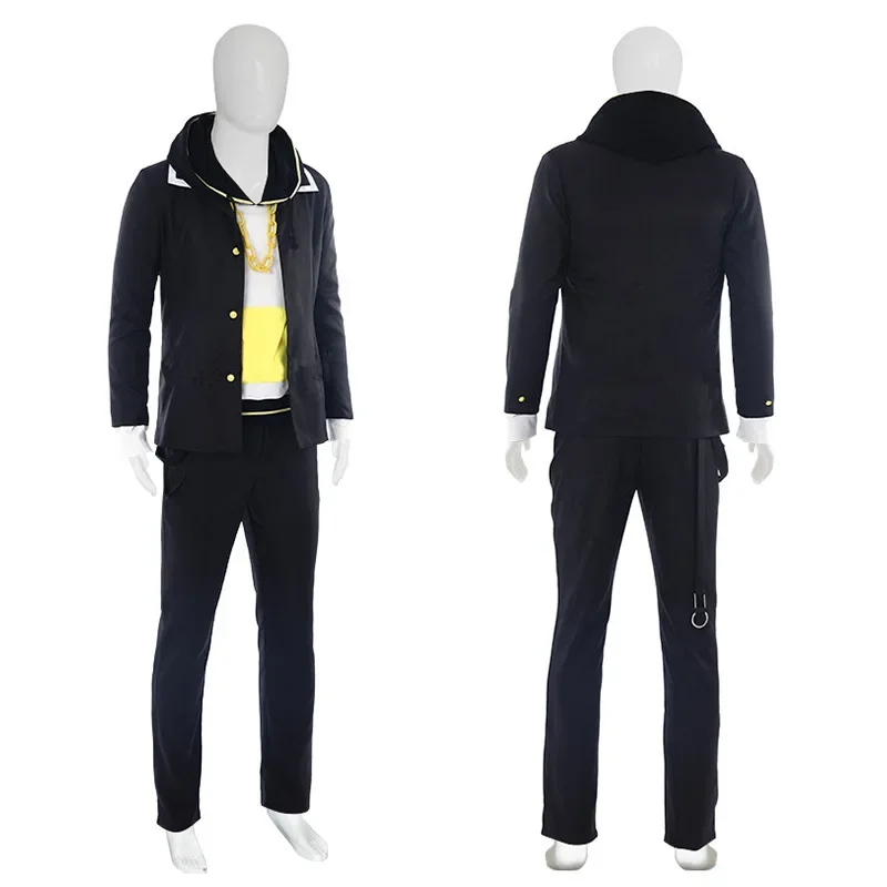 양모 코스프레 의상 할로윈 카니발 파티 복장 애니메이션 유니폼 세트 탑 skitts 바지 여성용 남성용 # 1 #   W