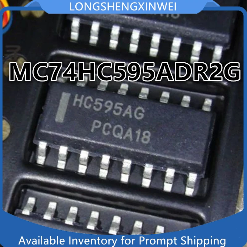 1PCS Original MC74HC595ADR2G Shift Register HC595AG SMT SOP-16