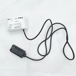 Tuya Smart Wifi Temperature con Humidity Sensor Dry Contact Relay For Heat Vent System Home Automation
