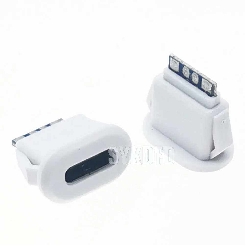 10Pcs Type-C 5pin Waterproof USB 5A 20V Connector Direct Compression Base Female Socket Charging Interface Tail plug interface