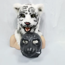 DIY Animal Moving Mouth Blank Mask Mold  DIY handmade  Tiger mold set pack  Make Your Own Halloween Prop