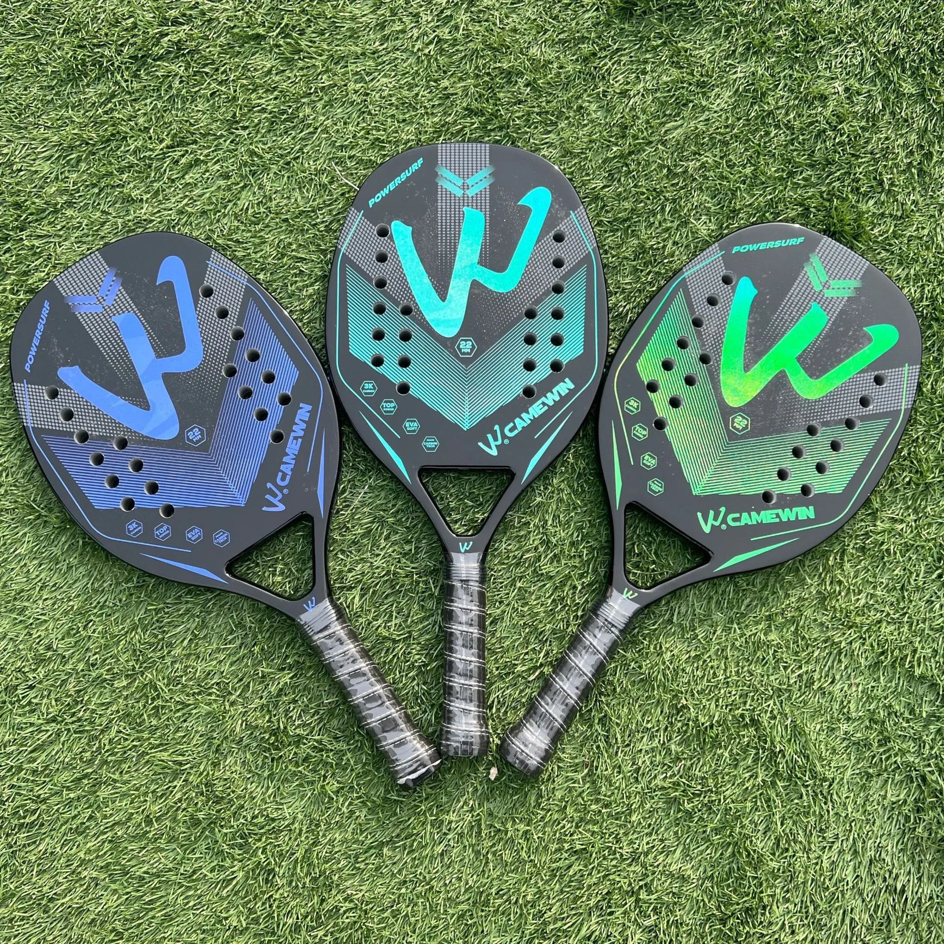 Beach Tennis padel Rackets 1PAIR Carbon and Glass Fiber Tennis Racquets With Protective Bag 2 Free Tapes Balls and Wristbands