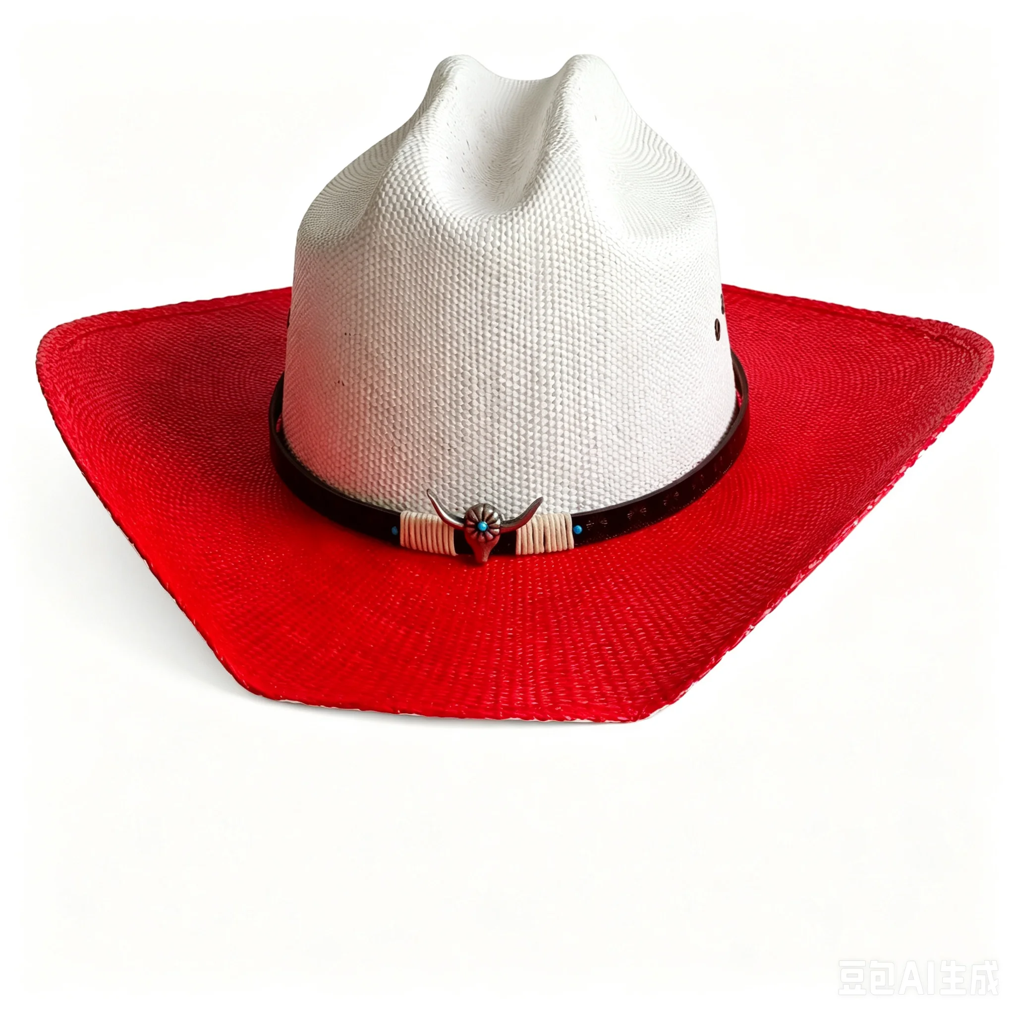 Sombrero de paja rojo rígido estilo vaquero para hombre y mujer, de ala ancha, de paja natural, sólido, para exteriores, sombrero de sol de verano, sombrero de jazz, chapéu vaquero