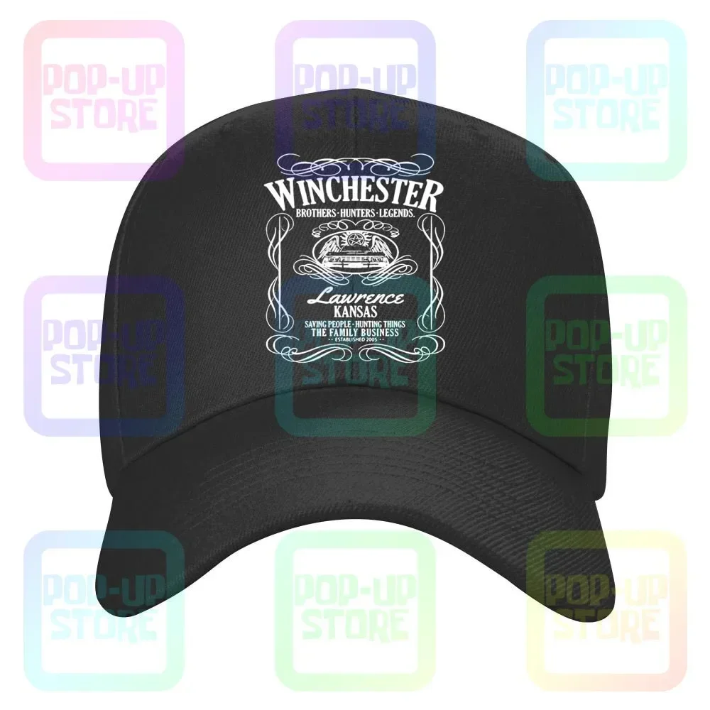 Winchester Brothers Hunters Legends Lawrence Kansas Saving People Hunting Things The Family Business Caps Baseball Cap