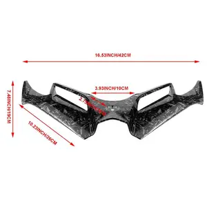 Aerodynamische Motorradflügel-Spoiler-Kit, Motorzubehör für Kawasaki Ninja 300, Ninja250, Ninja300, 250, EX300, 2013-2017 Hauptverkäufe Careage SRAD 750 - №6
