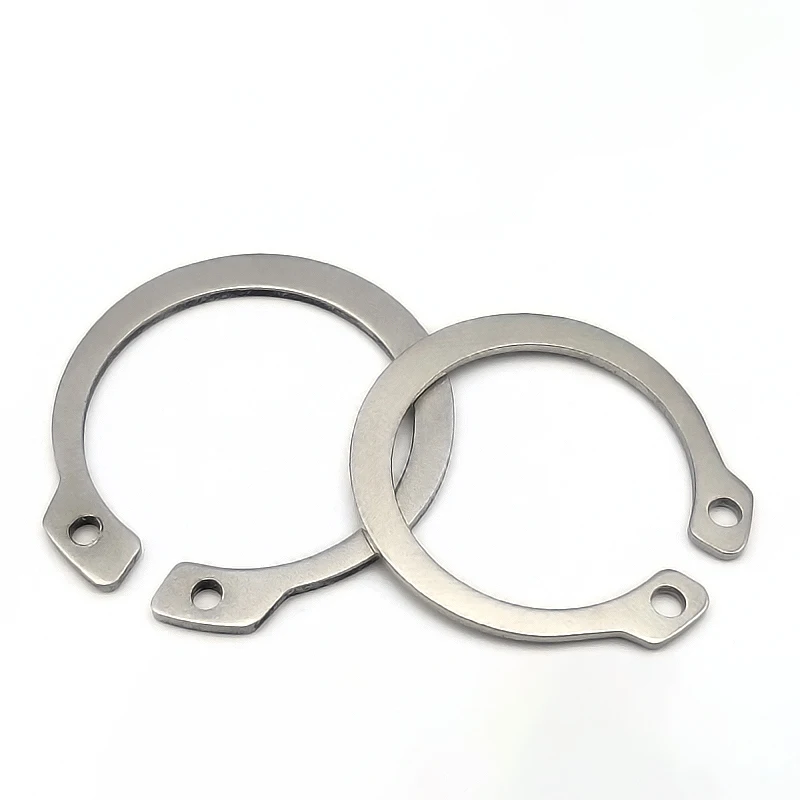 M3 M4 M5 M6 M7 M8 M9 M10 M11 M12 M13 M14-M120 المفاجئة حلقة قفل المفاجئة رين طوق غسالة 304 الفولاذ المقاوم للصدأ C نوع إحكام خارجي