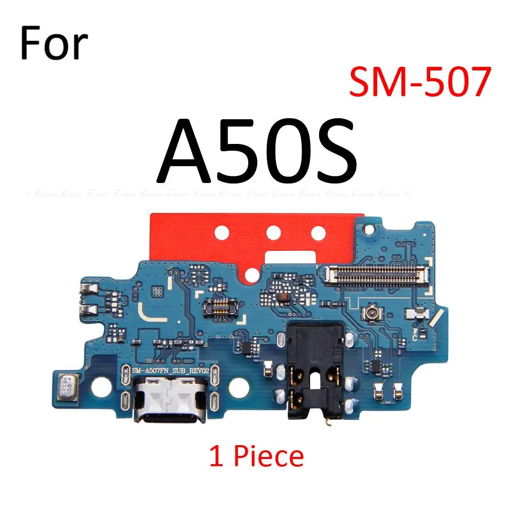 Fast USB Charging Charger Dock Port Board With Microphone Flex Cable For Samsung Galaxy A02s A10s A20s A21s A30s A50s A70s 4G 5G