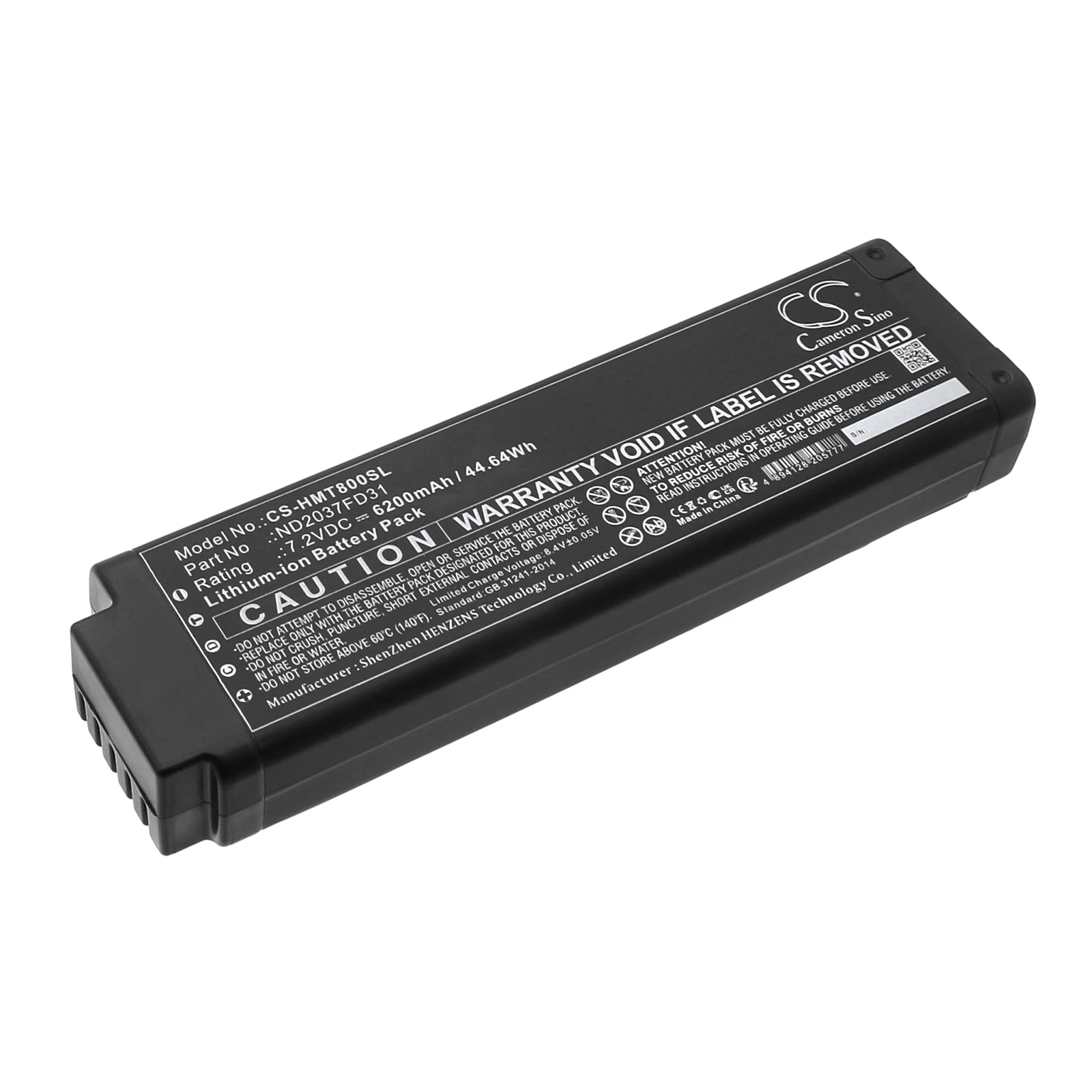 CS Replacement Battery For HITACHI X-MET8000 experte, X-MET8000 optimal, X-MET8000 Optimum Geo analyser, X-MET8000 schlau, X-