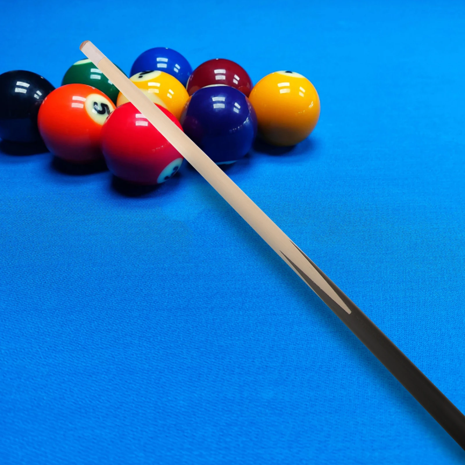 

Mini Pool Cue 48cm Short Billiard Stick Wooden Material Smooth Grip Storage Child Size Table Sticks