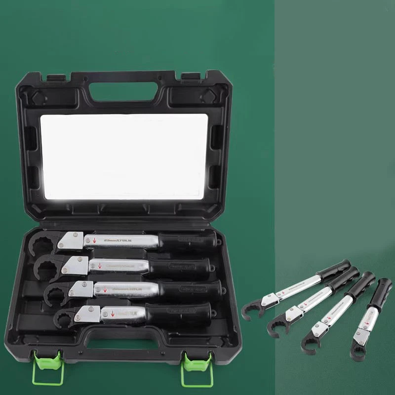 High precision combination ratchet torque wrench set with copper cap and expansion tool for air conditioning maintenance
