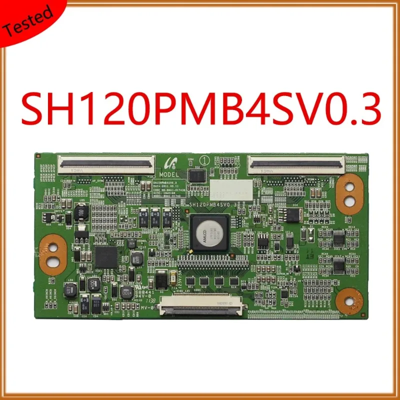 T-CON Board para Business Plate Display Card, Teste Profissional, Tcom, SH120PMB4SV0.3, Original
