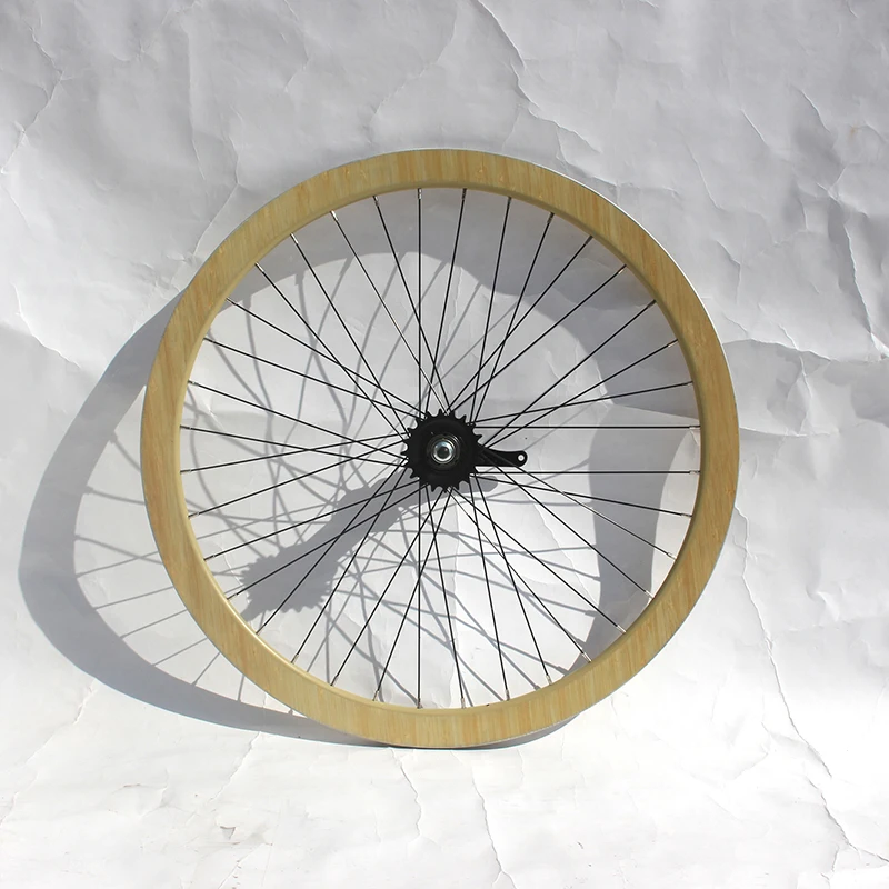 Naturefly الفاصلة الخيزران الطريق عجلة دراجة العجلات 700C دورة دراجة الحافات المسار سباق