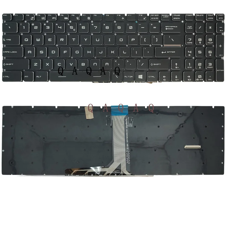 

QA New Laptop keyboard for MSI GE75 Raider GS75 Stealth GL75 G