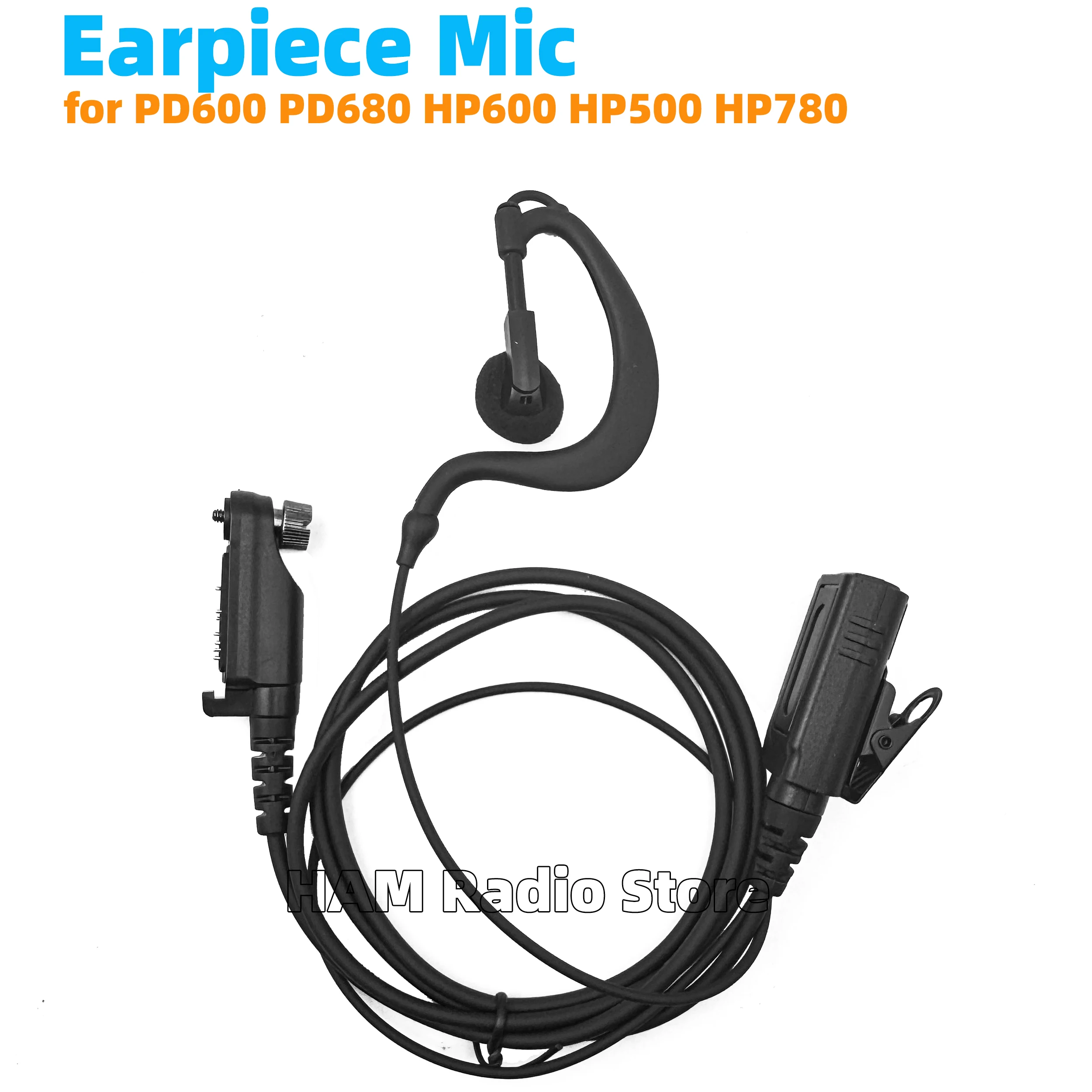 Walkie Talkie Earpiece Mic Headset for Hytera HP500 HP505 HP506 HP508 HP565 HP566 HP586 HP585 HP600 HP605 HP685 HP785 HP78 Radio