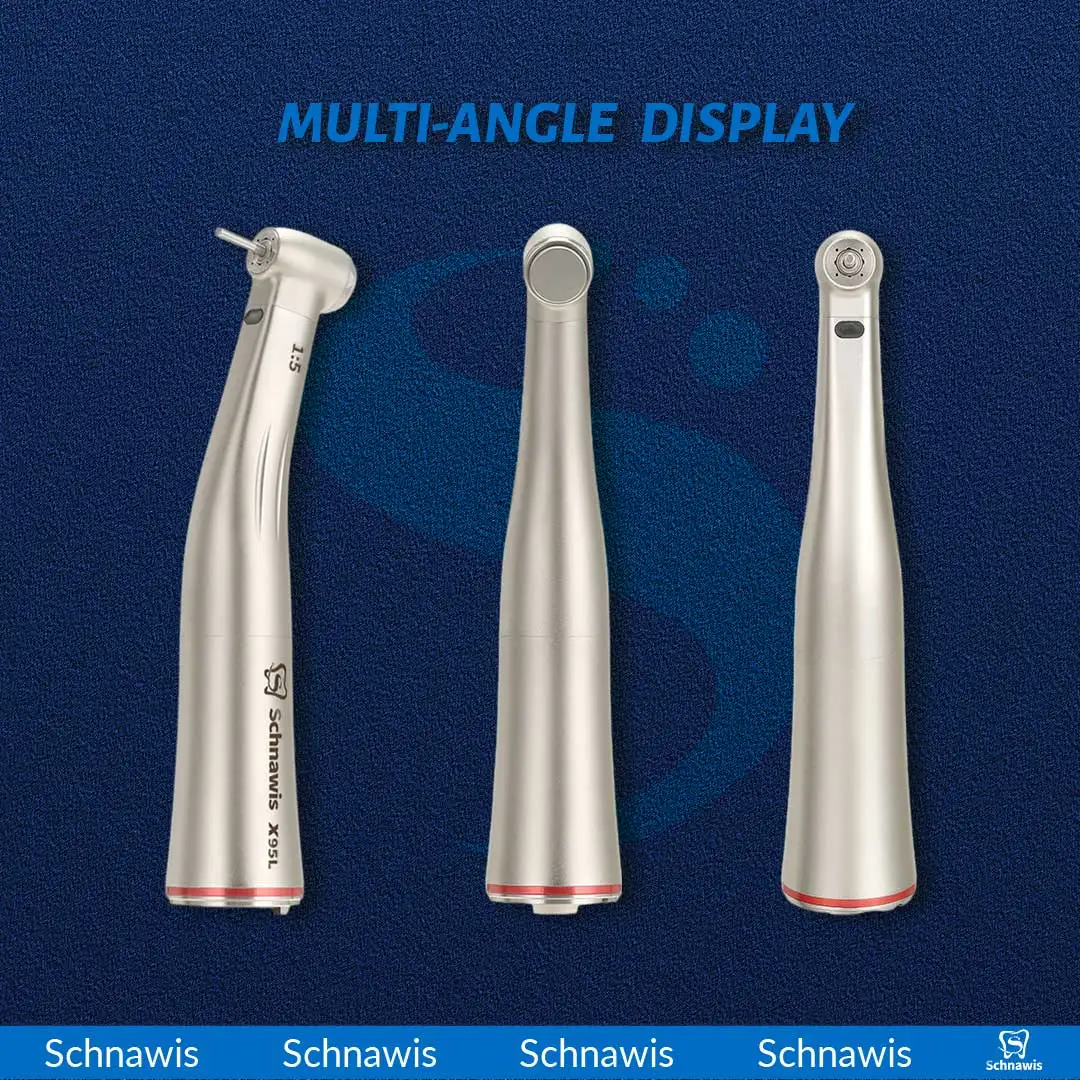 

Dental contraangulo Low Speed Handpieces Against Contra Angle With Optic Fiber X95L/X25L/X65L Dentistry High Speed Handpieces