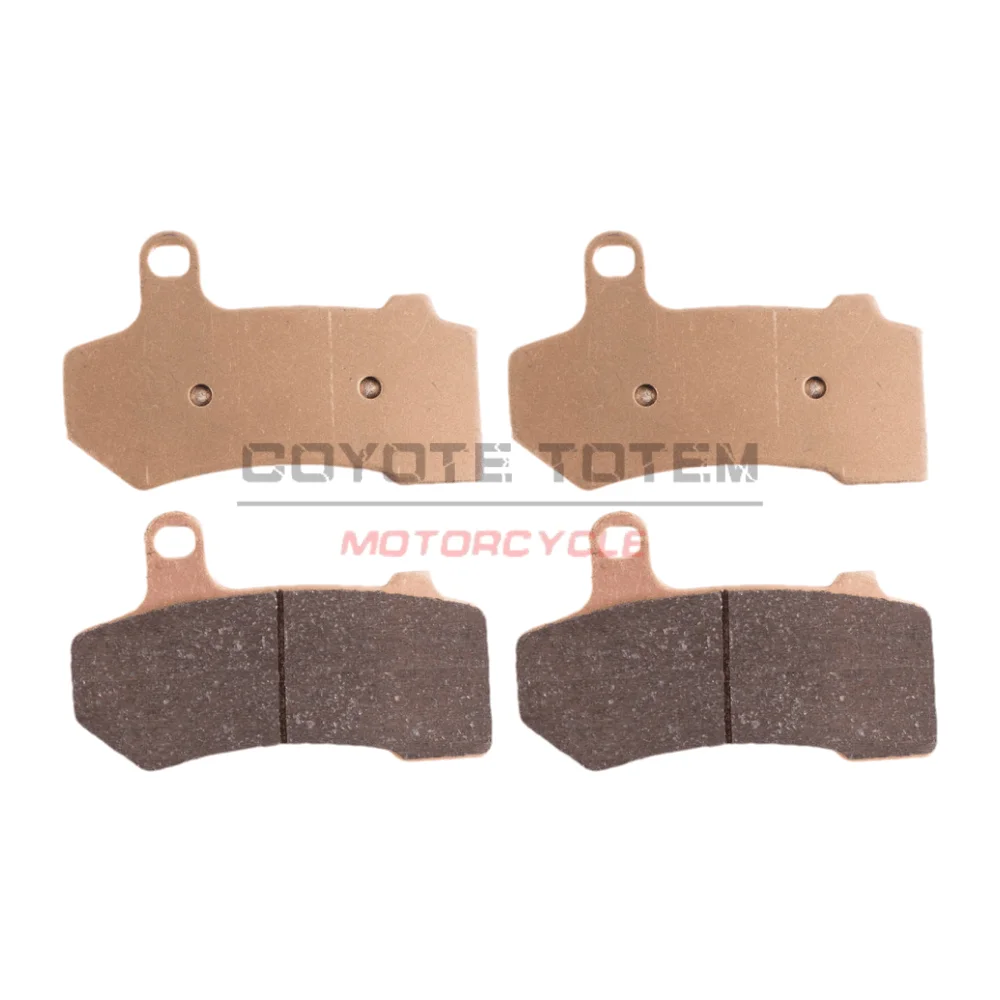 

MOTORCYCLE METAL BRAKE PADS FOR HARLEY TOURING FLHR FLHRCI FLHR Road King Electra Glide Ultra Classic 2008 2009 2010 2011