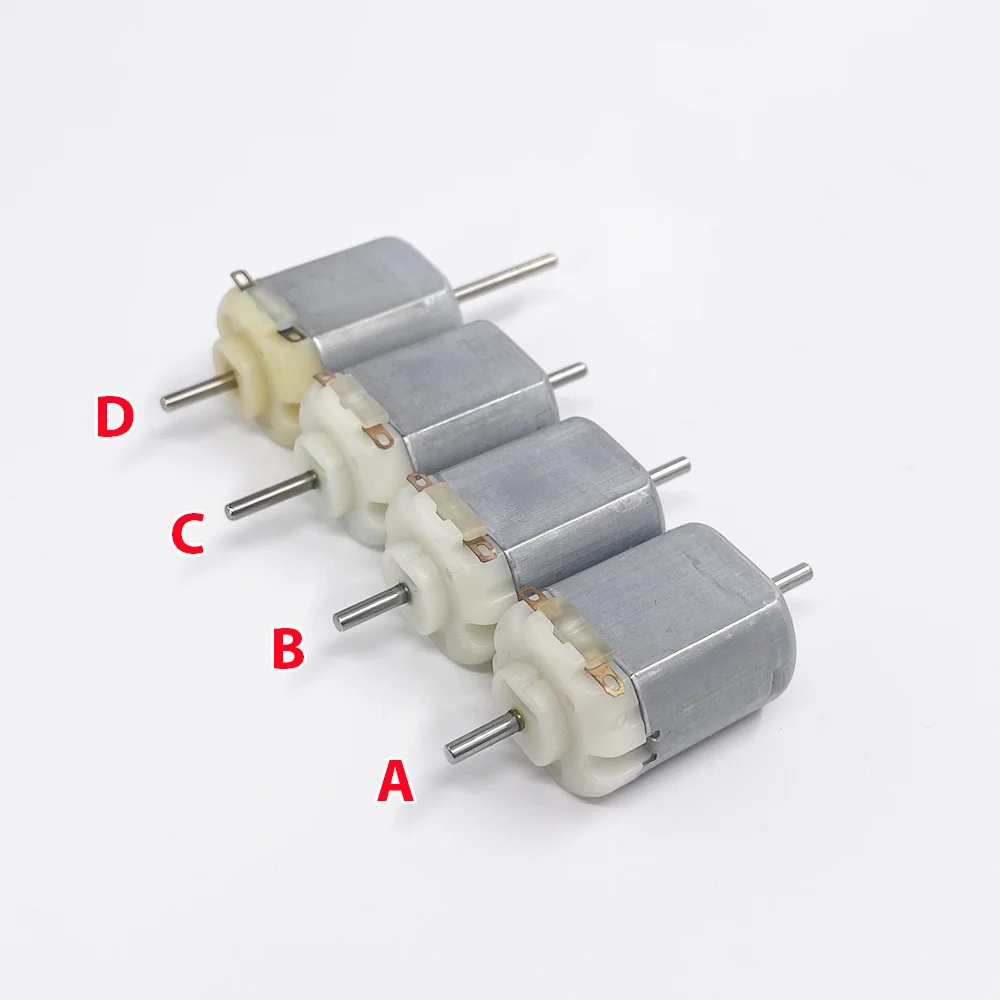 FC-130SA Mini 130 Dual Shaft Motor DC 3V 3.7V 5V 6V 9V 12V High Speed Micro 20mm Electric Motor DIY Hobby Toy Car Boat Train view 2
