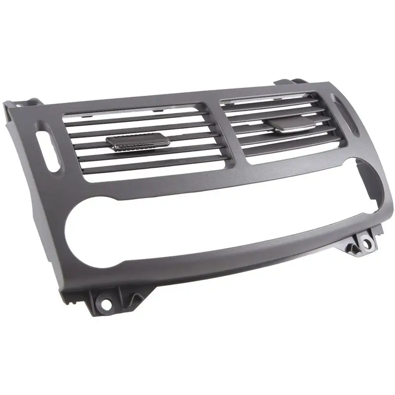 

AB59-Центральная передняя панель вентиляционного отверстия кондиционера для Mercedes-Benz E-Class W211 2003-2008 (темно-серый) Замена