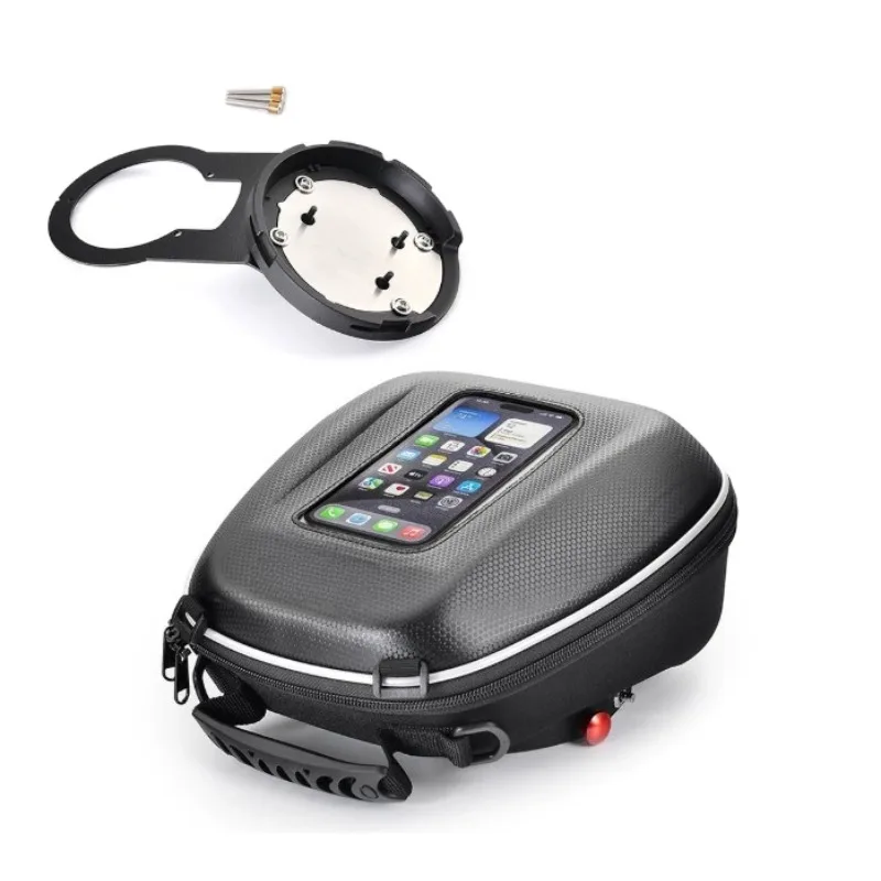 Suitable for NX400 CB400X CB750 Motorcycle with Lock Fuel Tank Bag Quick Release Adapter Ring