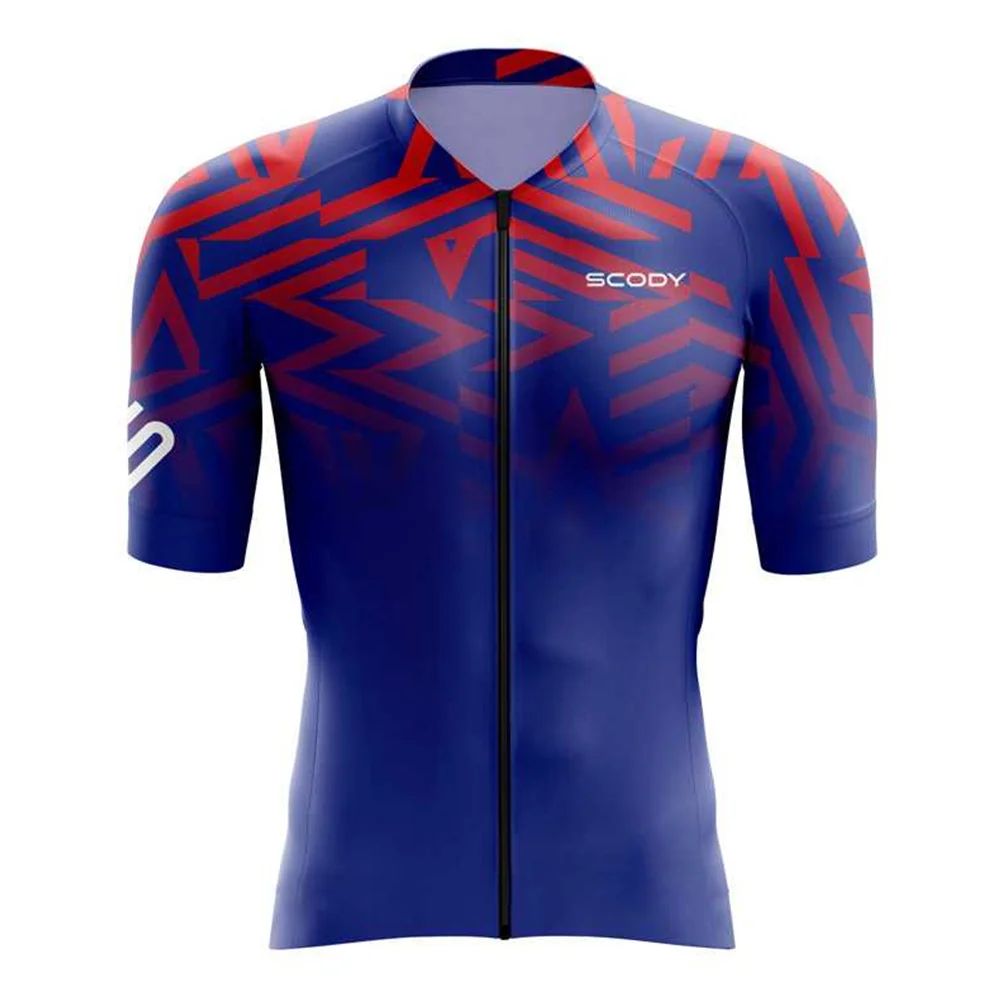 Summer Bike Clothing Men\'s Short Sleeve Cycling Jerseys Maillot Ciclismo Hombre Breathable Mtb Bicycle Shirts Race Sport Tops