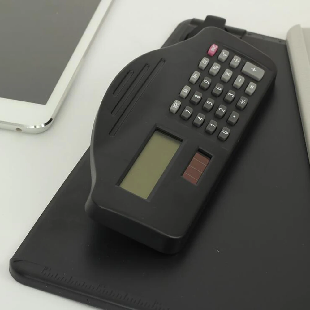 Пластиковый буфер обмена формата А4 с калькулятором, многофункциональная папка для файлов для офисных документов, органайзер, держатель для письма, канцелярские принадлежности