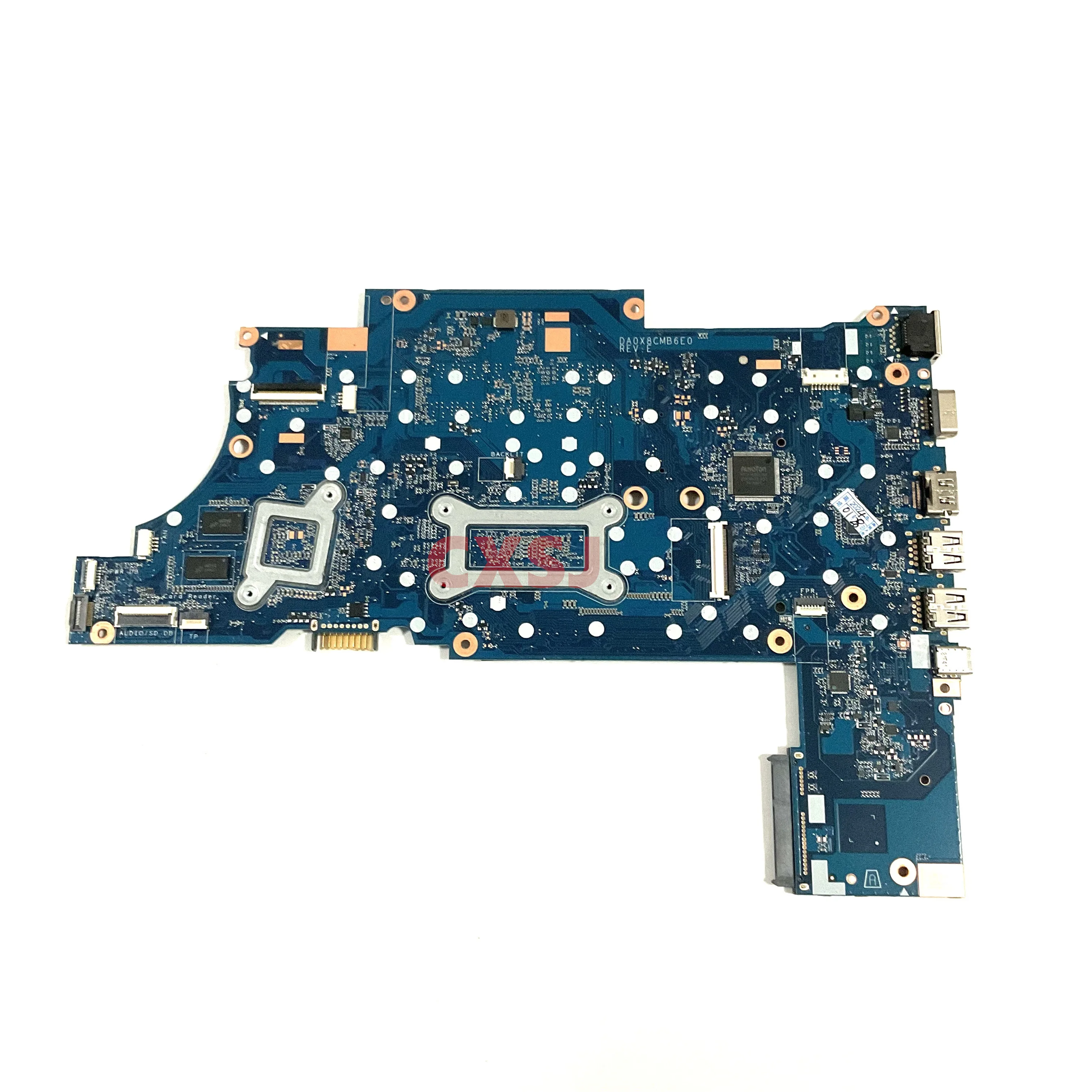 DA0X8CMB6E0 For HP ProBook 450 G5 470 G5 Laptop Motherboard L00825-001 With I7-8550U I5-8250U CPU V2G GPU DDR4 Motherboard