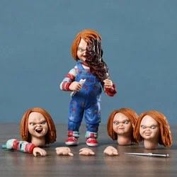 NECA Chucky TV Series Action Figurine Collectible Model Toy Halloween Horror Movie Figure