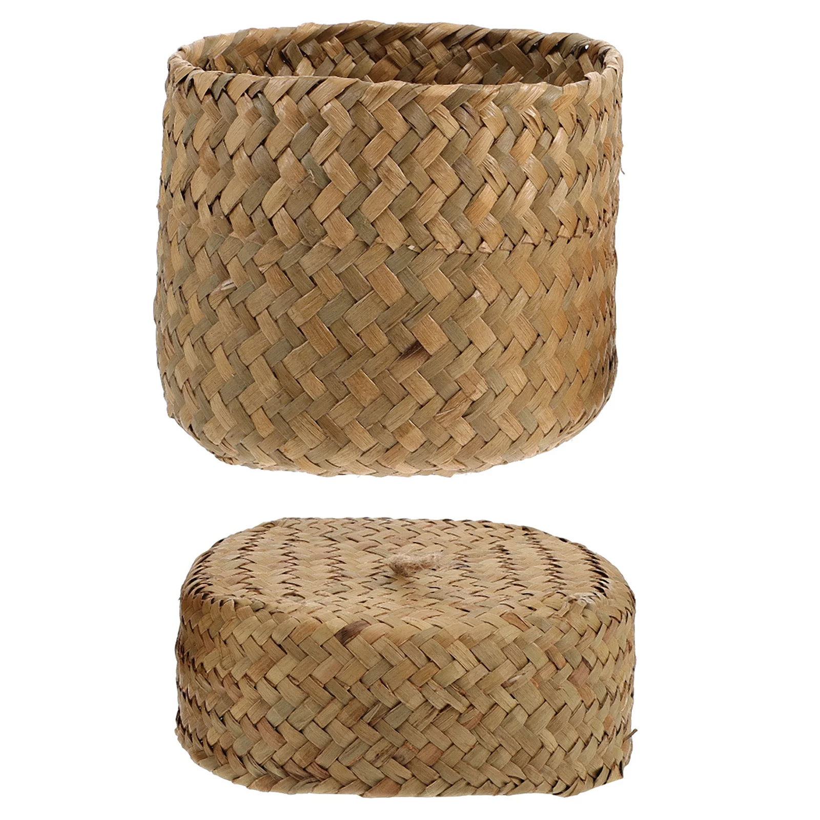 

Mini Woven Flower Basket Handmade Gift Box for Home Decor Wedding Party Storage Container Decorative Basket Gift Packaging Box