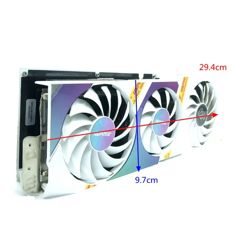 The Cooler for ColorFul RTX3080 UItra Graphics Video Card With Backplate